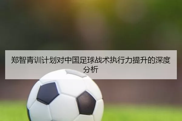 郑智青训计划对中国足球战术执行力提升的深度分析